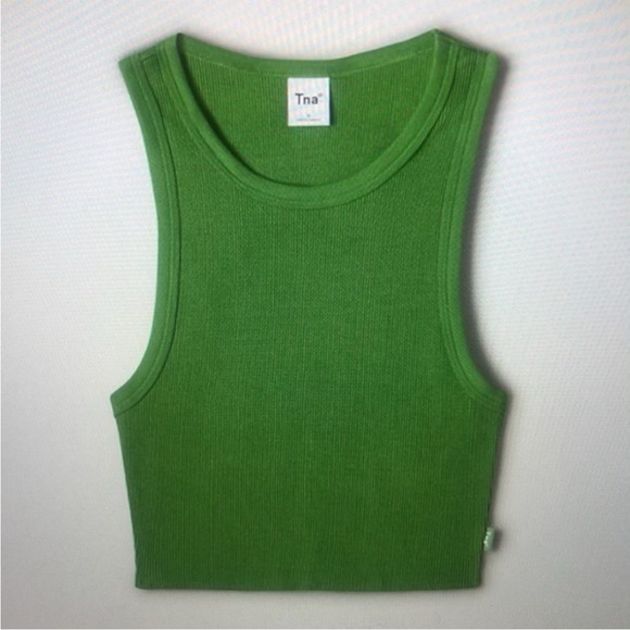 Aritzia TNA Ribbed Cropped Racer Tank - Picture 5 of 5